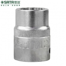 世达（SATA）19MM十二角公制重型套筒 16604 22MM