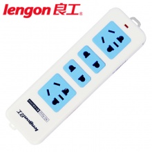 良工(Lengon)电源插座LG-8074 无线接线板 三位插座