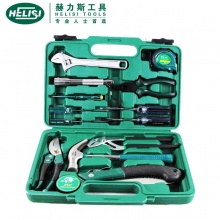 赫力斯（HELISI）家用组合工具14件套\电工刀\电线剪维修工具