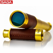SAGA萨伽复古海盗20X35/25X50铜合金高倍高清便携袖珍单筒望远镜