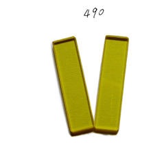 JB490 金黄色 长波通滤光片  490nm长波通高透